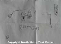 8 year old's drawing of how  to make Meth.